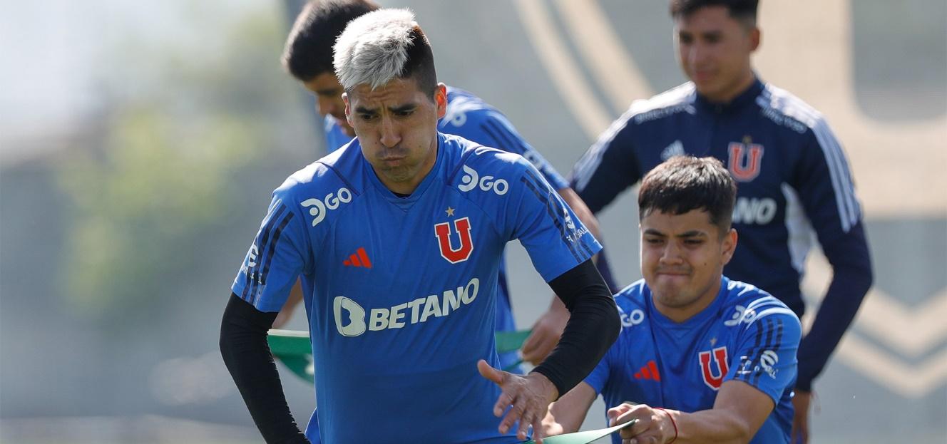 Leandro Fernandez junto a Enzo Fernandez entrenando el CDA.