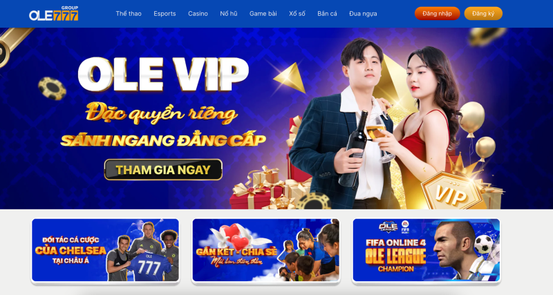 Hội viên cần đạt điều kiện tổng nạp và doanh thu để nâng hạng VIP Ole777