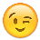 Winking Face Emoji (Apple/iOS Version)