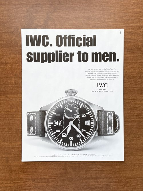 Audiense blog - IWC ad