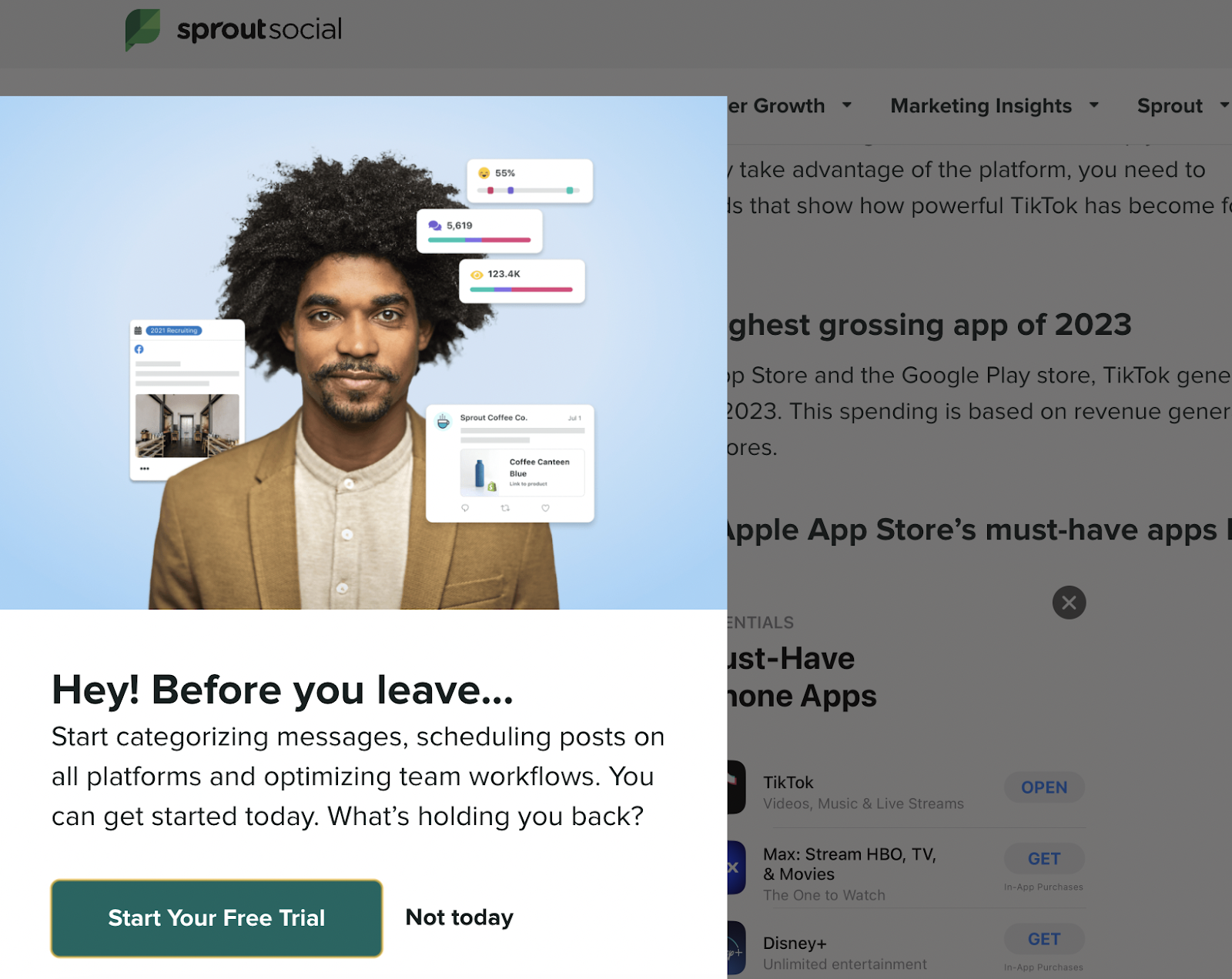 Sprout Social targets blog readers
