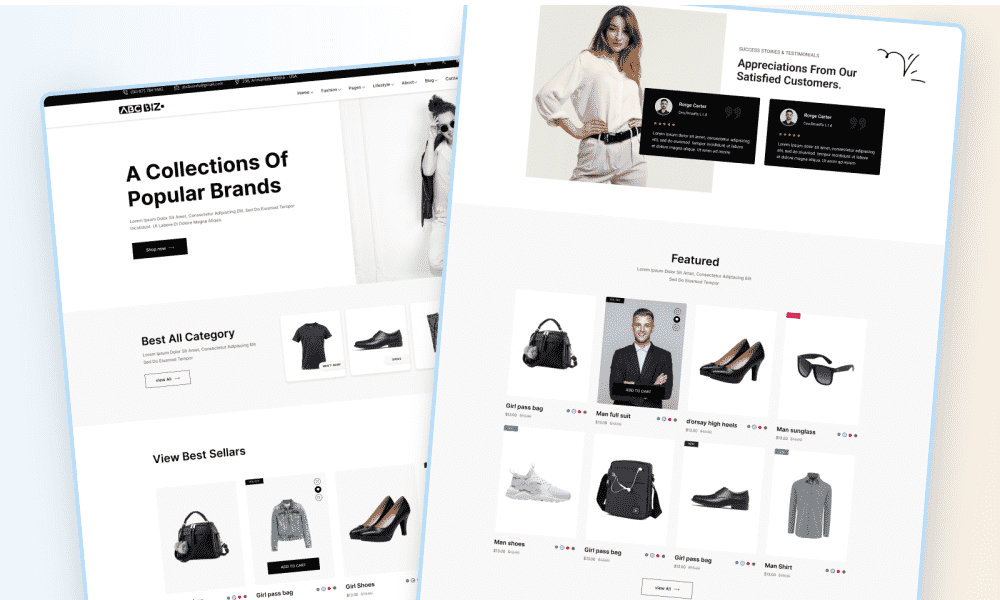 E-commerce UI & UX Design