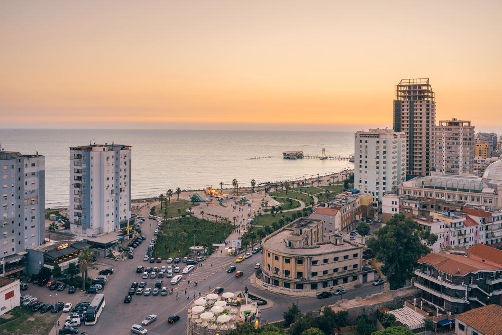 Durres view from above