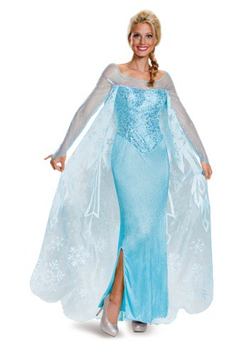 elsa costume for seniors and retirees