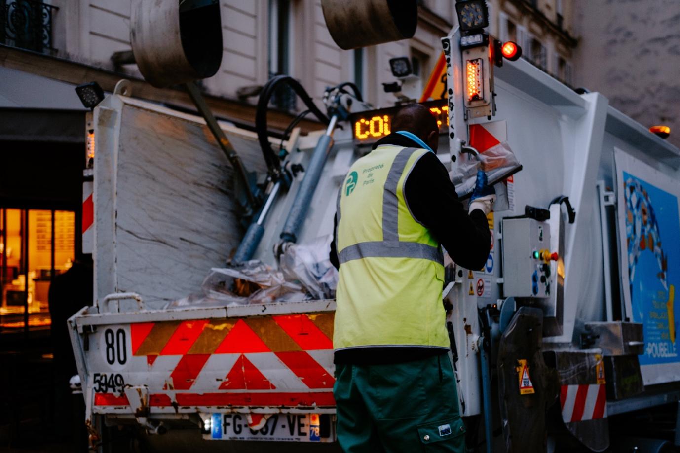 Man Collecting Garbage · Free Stock Photo