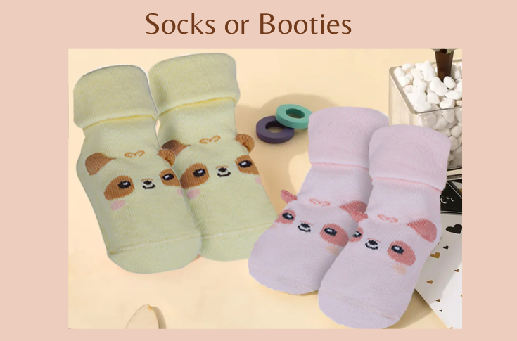 Socks or Booties for Babies