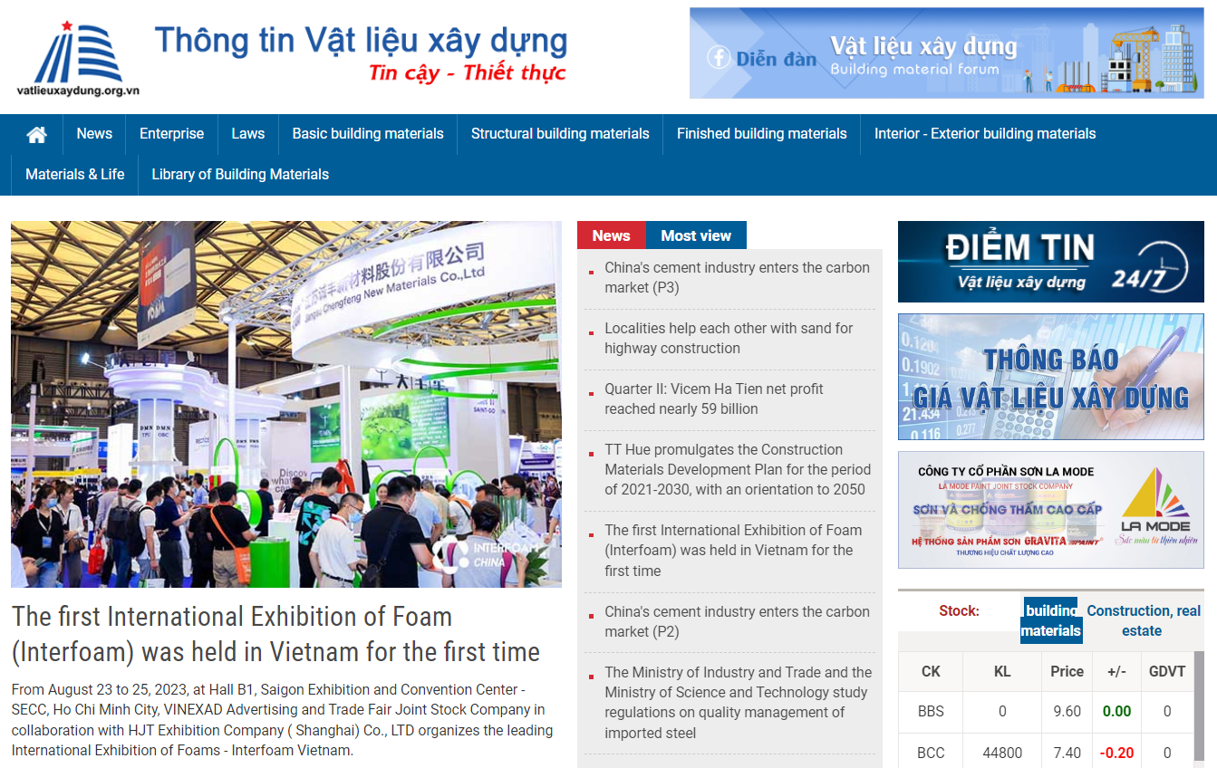 ABM - Vietnam Association for Building Materials-journal