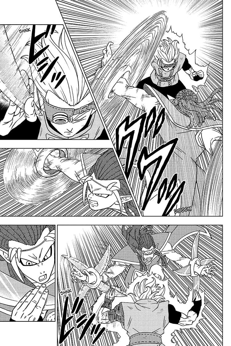 Dbgt manga color inoficial  Kakaroto, Ilustración de dragón