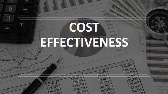 Cost effectiveness | PPT