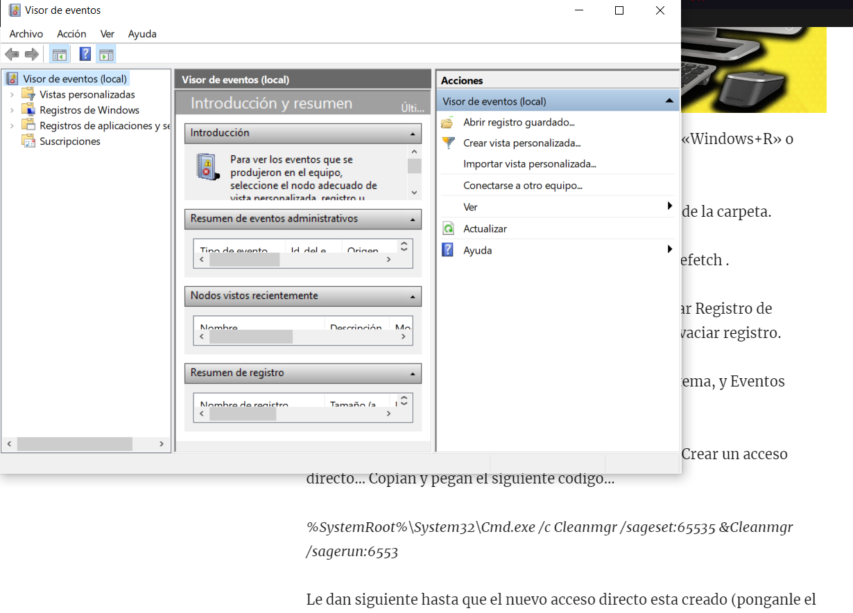 Eliminar Registros de Windows