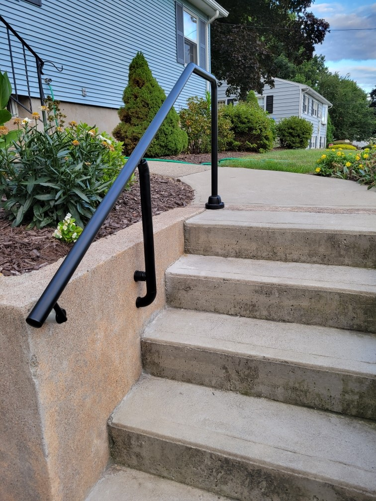 Minimalist Exterior Handrail Systems