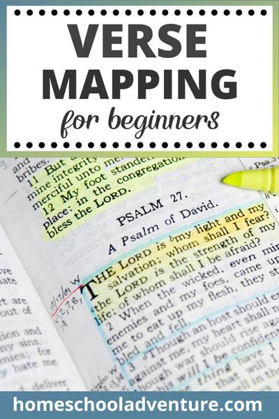 verse mapping resource for beginners