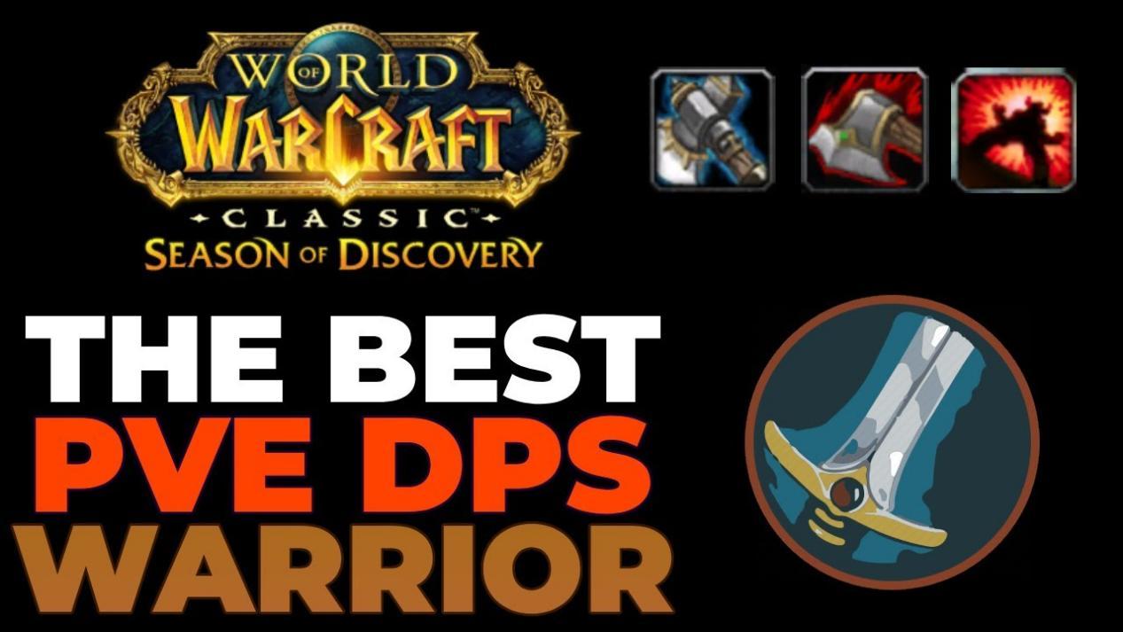 THE BEST Warrior PvE DPS Build Season of Discovery - World of Warcraft