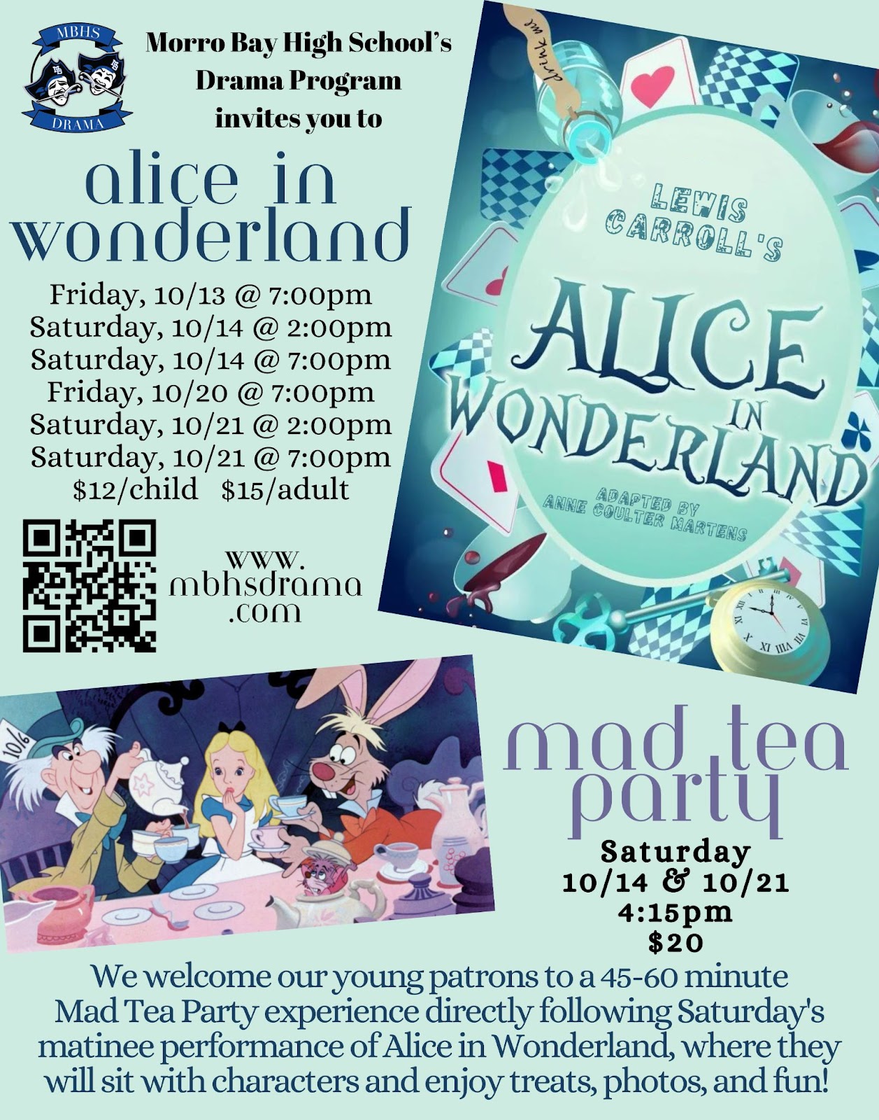 Carroll's Alice in Wonderland by Martens (Full-length Play)