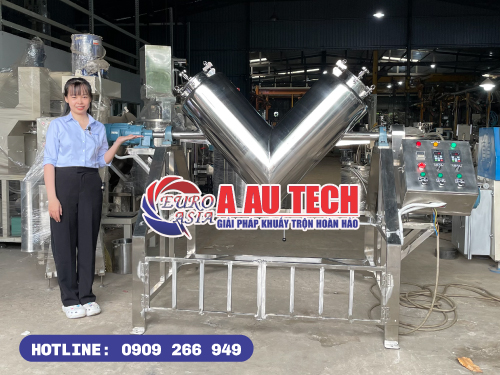 máy trộn bột chữ V