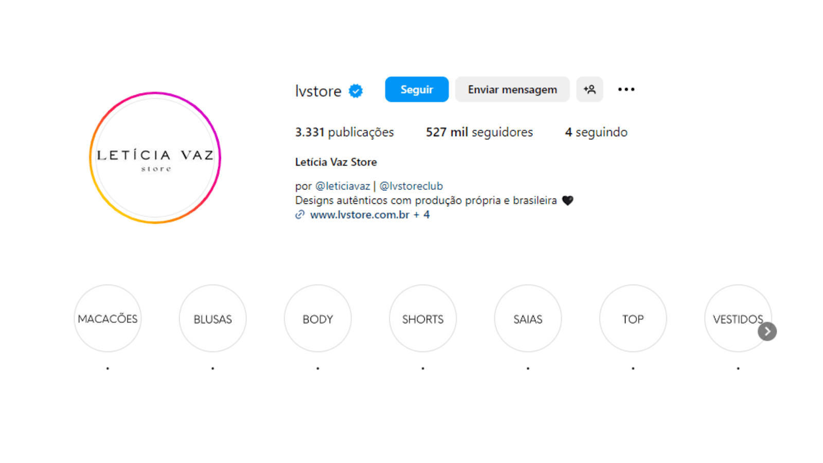 biografia para Instagram