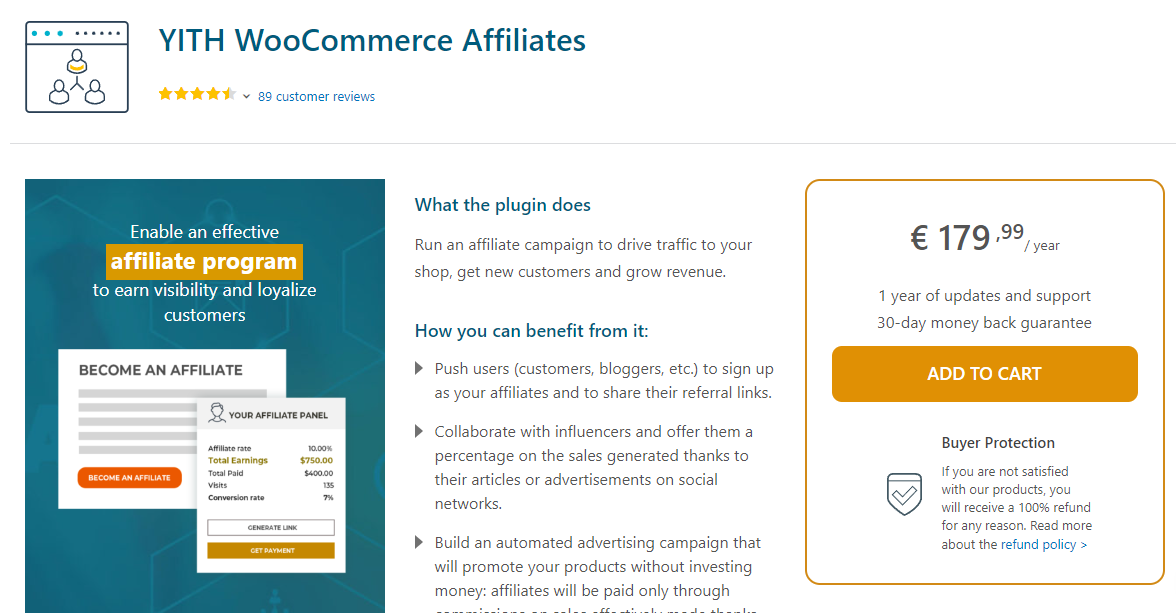 YITH WooCommerce Affiliates