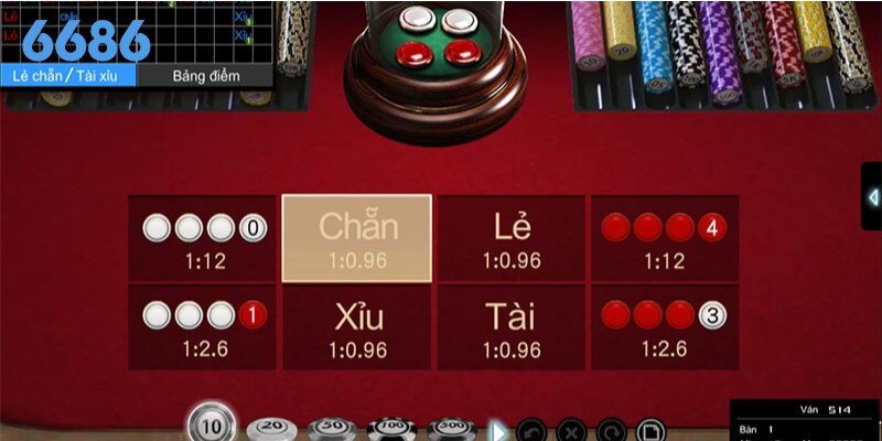 Xóc đĩa nhà cái uy tín 6686vn.casino game mới lạ hấp dẫn