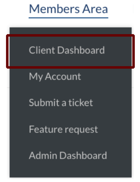 Client Dashboard