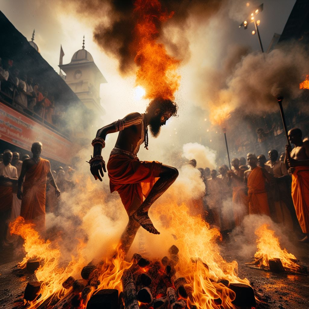 Firewalking (Different Societies): Strolling on Hot Coals