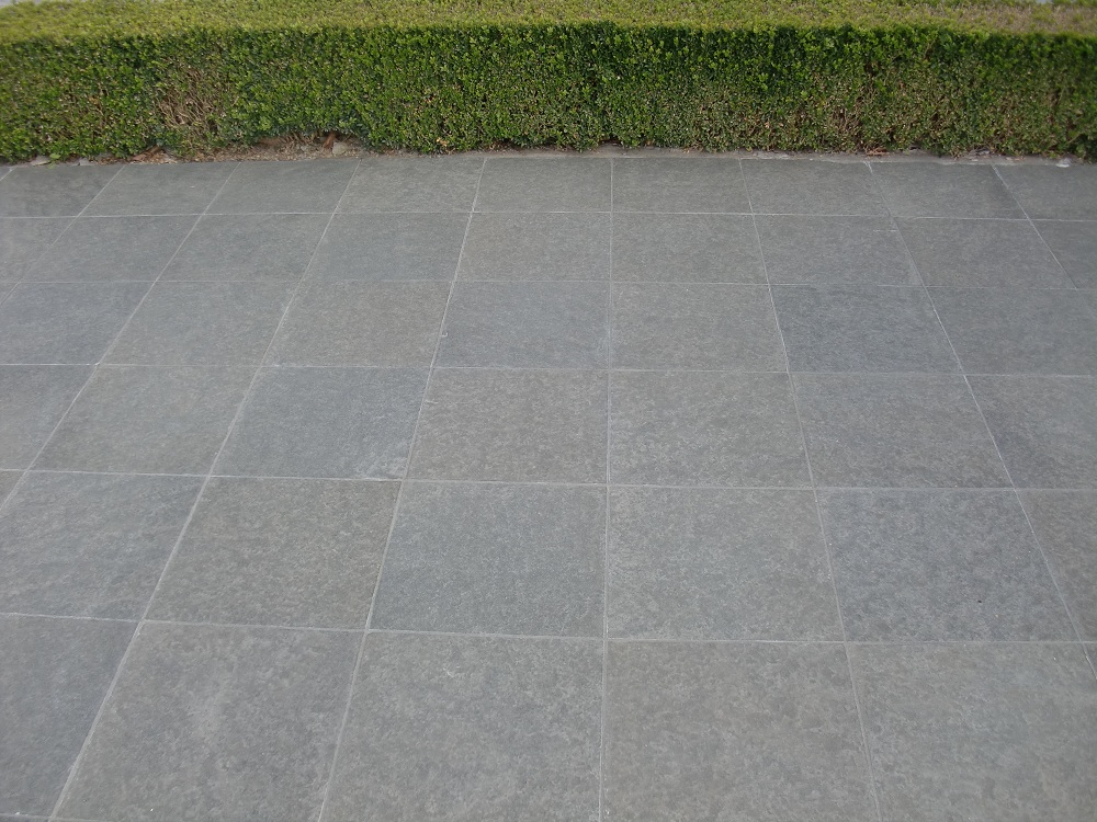 Basalt tiles for paving
