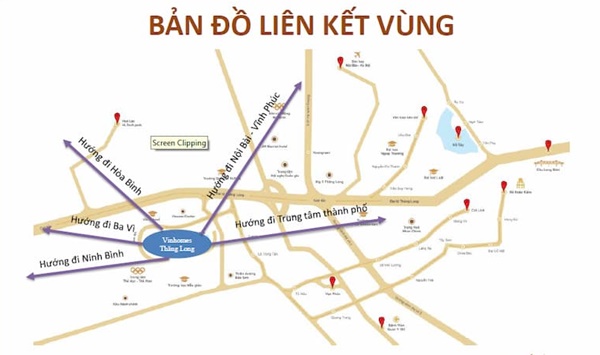 Vị trí dự án Sudico Nam An Khánh