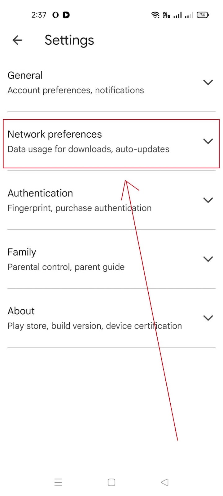 Why is my Instagram not Updating - Network Preferences