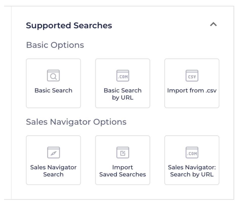 basic and sales navigator search