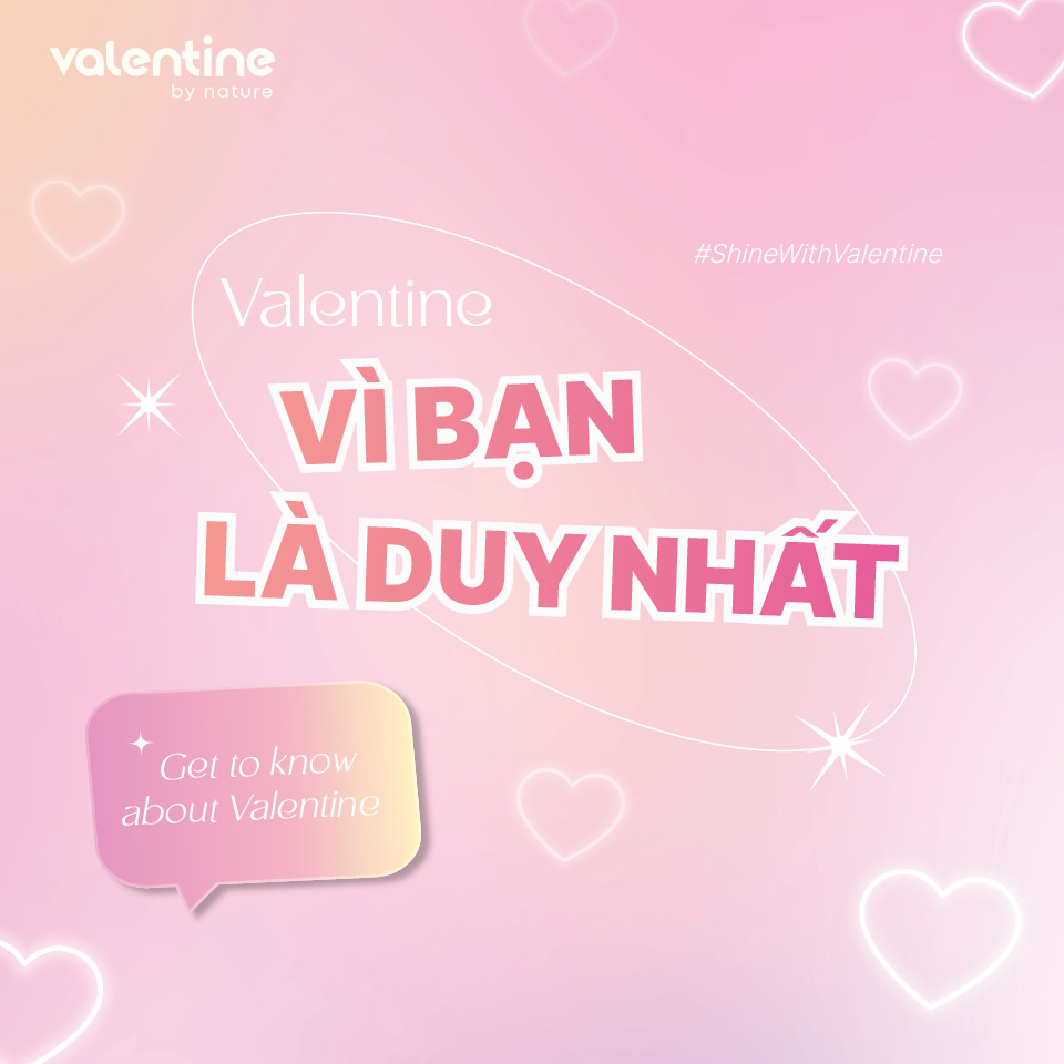 Thông điệp đầy cảm hứng từ mỹ phẩm Valentine