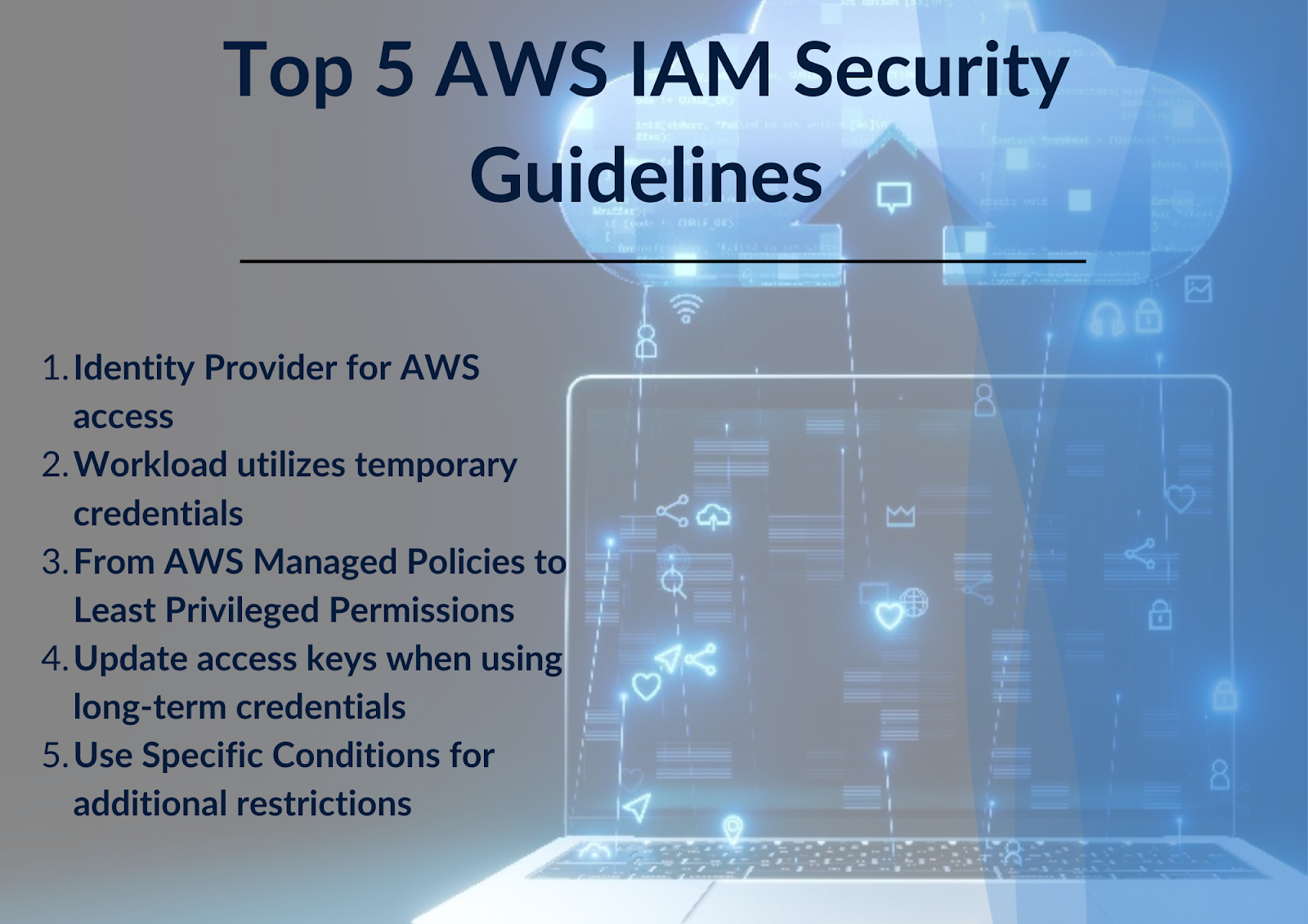 Top 5 AWS IAM Security Guidelines