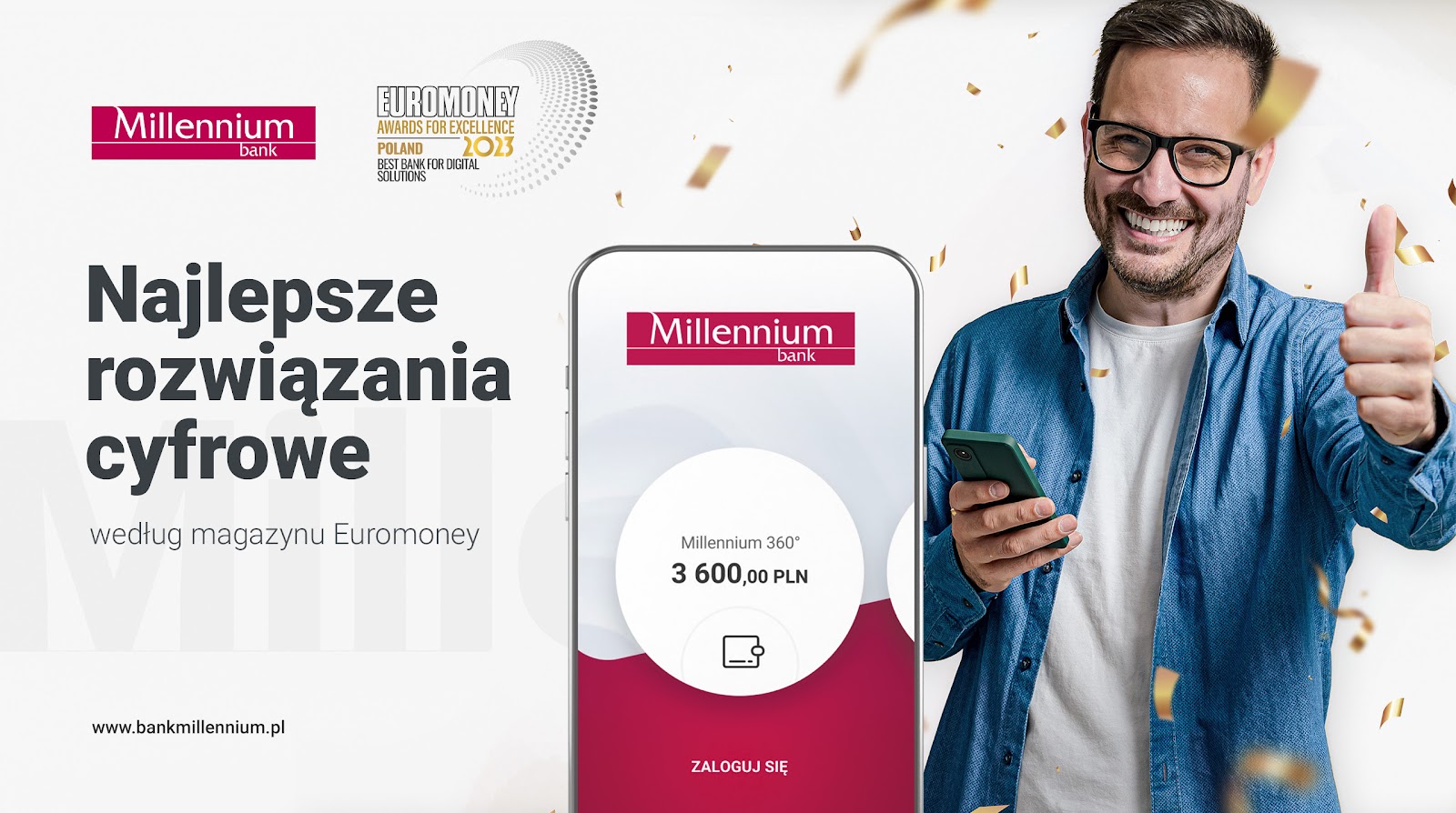 Najlepsze rozwiązania cyfrowe w Polsce - Millennium z nagrodą