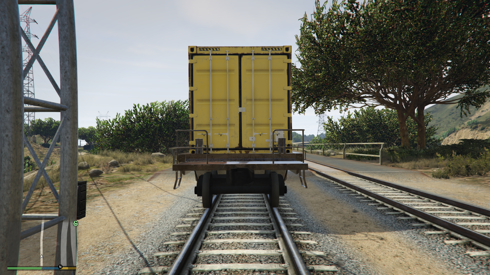 Freight Train(Container Car 1) in GTA V