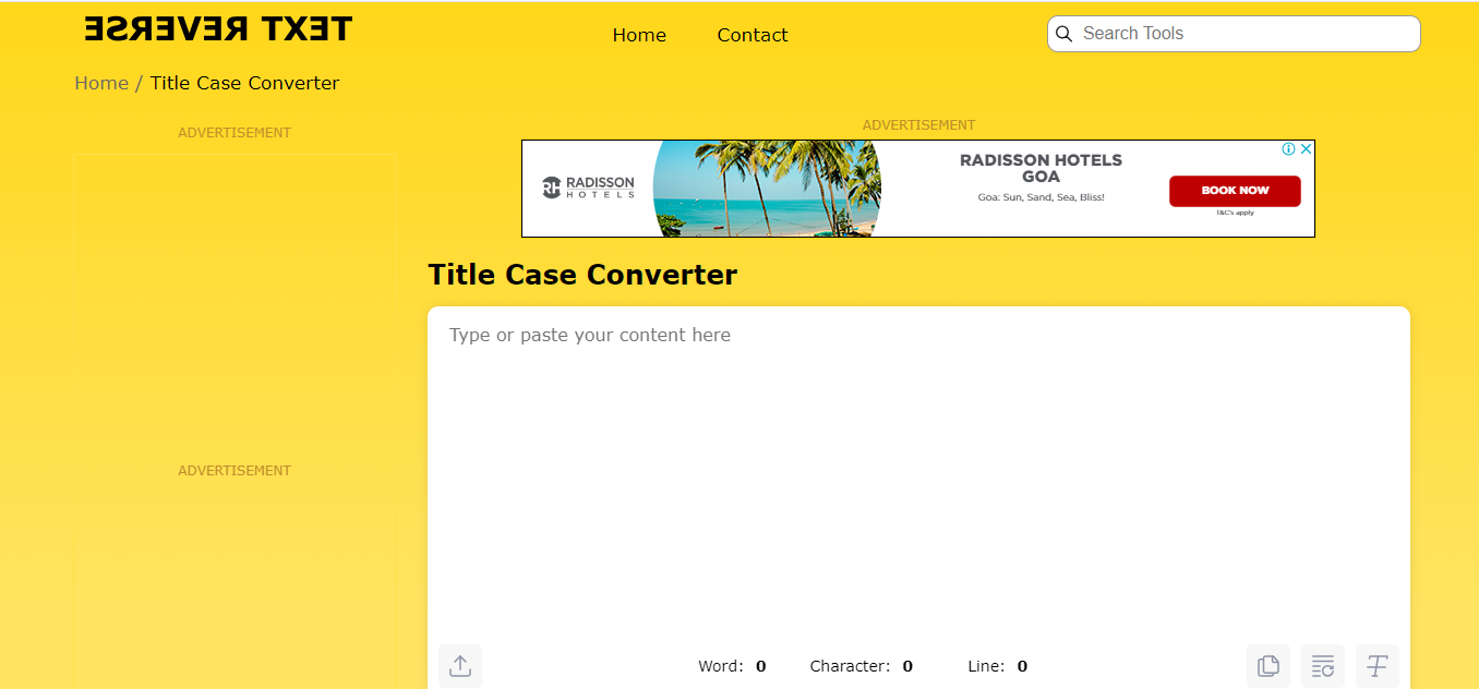 TextReverse’s Title Case Converter