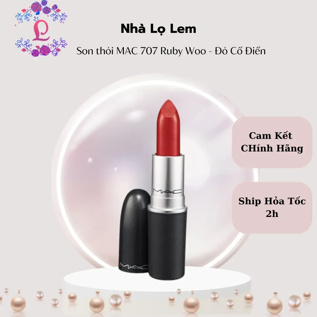 Son thỏi đỏ MAC Matte Lipstick Ruby Woo