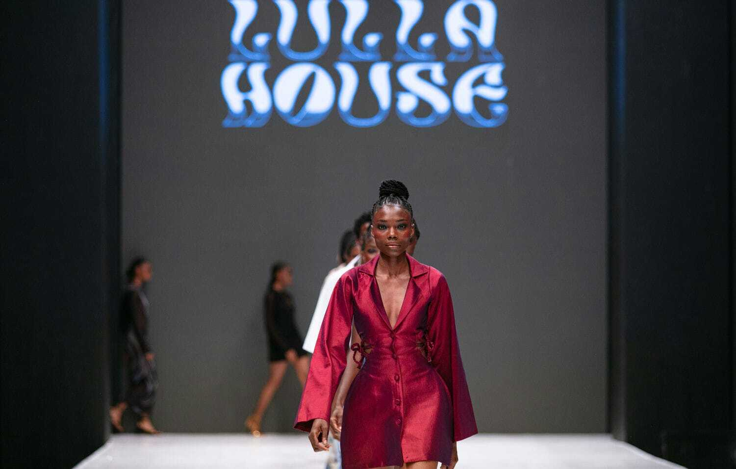 A piece from Lulla House's collection at LFW23    