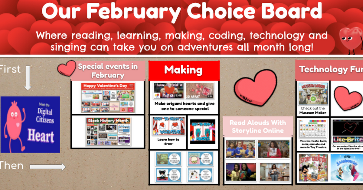 2-3 February 2024 Choice Board