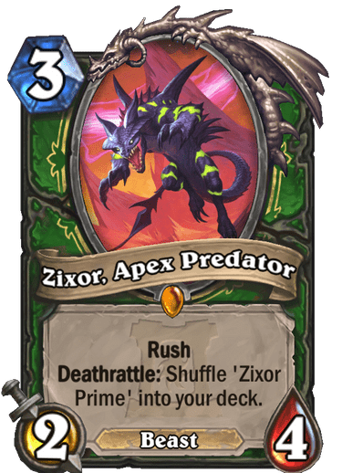 Zixor, Apex Predator
