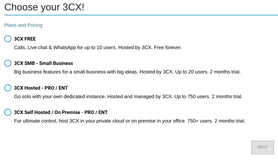 Select the Best 3CX Edition for Your Needs: Options Ranging from Free to Enterprise