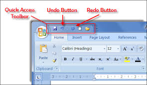 Image result for word 2013 quick access toolbar