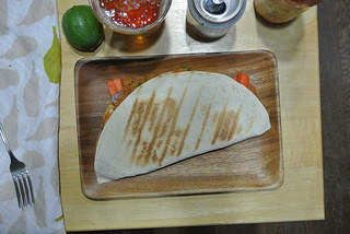 roasted carrot quesadilla filled with spiced pinto-sweet potato puree teaser.jpg