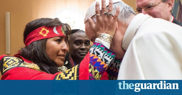 Pope says indigenous people must have final say about their land The Guardian 21.2.17.jpg