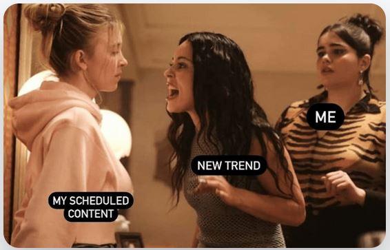 A group of women talking to each other
Description automatically generated