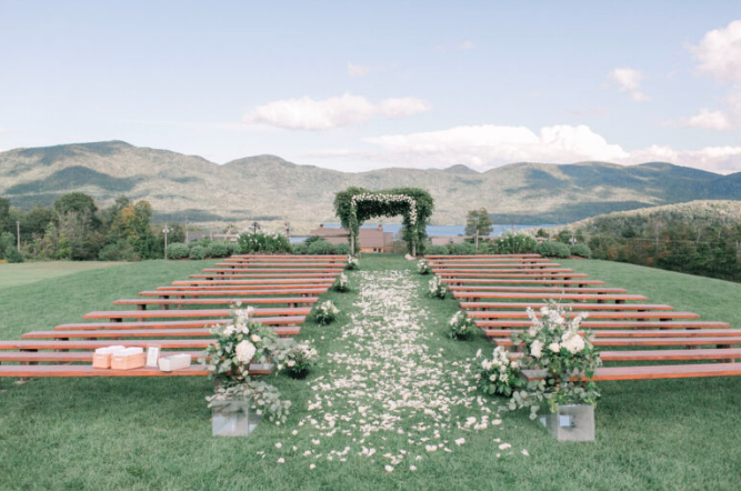 outdoor wedding venues vermont