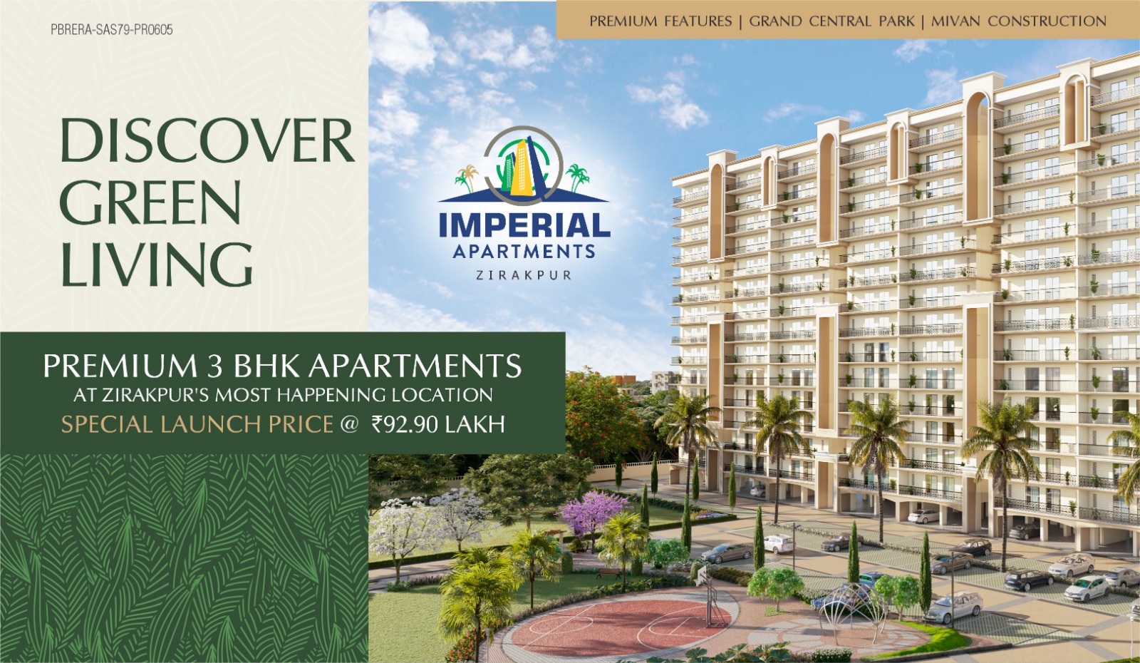 high rise apartments 3 bhk flats in zirakpur