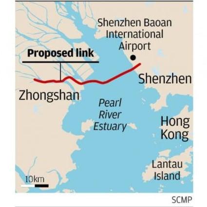 Link spanning Pearl River Delta from Shenzhen to Zhongshan approved | South  China Morning Post