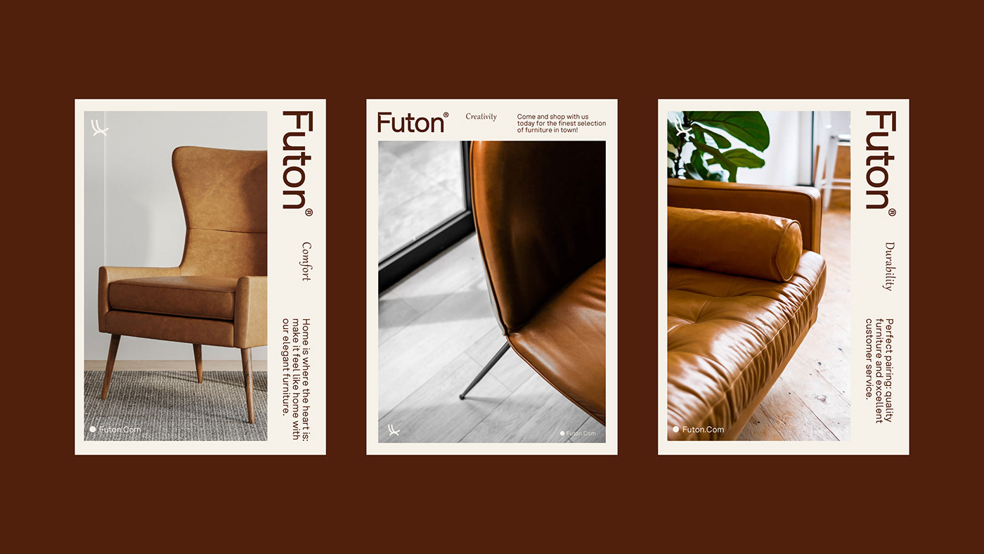 Artifact from the Futon®: A Masterclass in Furniture Branding and Visual Identity article on Abduzeedo