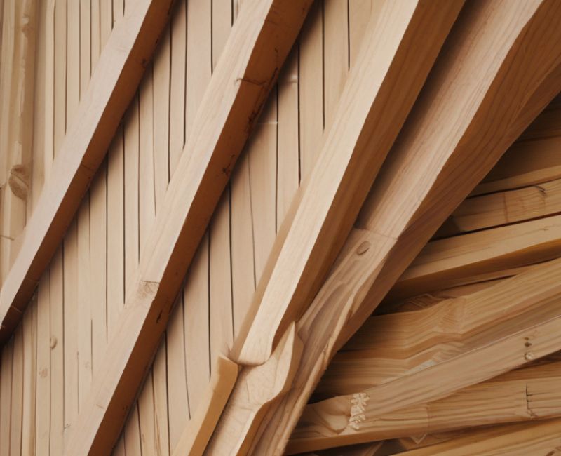 Wood is a traditional construction material derived from trees, utilized for thousands of years across various cultures and regions. Known for its natural beauty and versatility, wood remains a popular choice in modern construction.