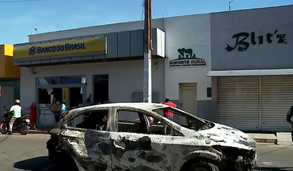 Homem morre em confronto com a polícia e casal é preso em Amarante do Maranhão — Foto: Reprodução/TV Mirante