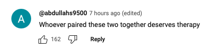 Youtube comment