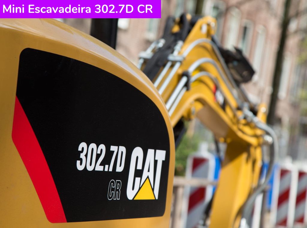 Catálogo Mini Escavadeira 302.7D CR Caterpillar